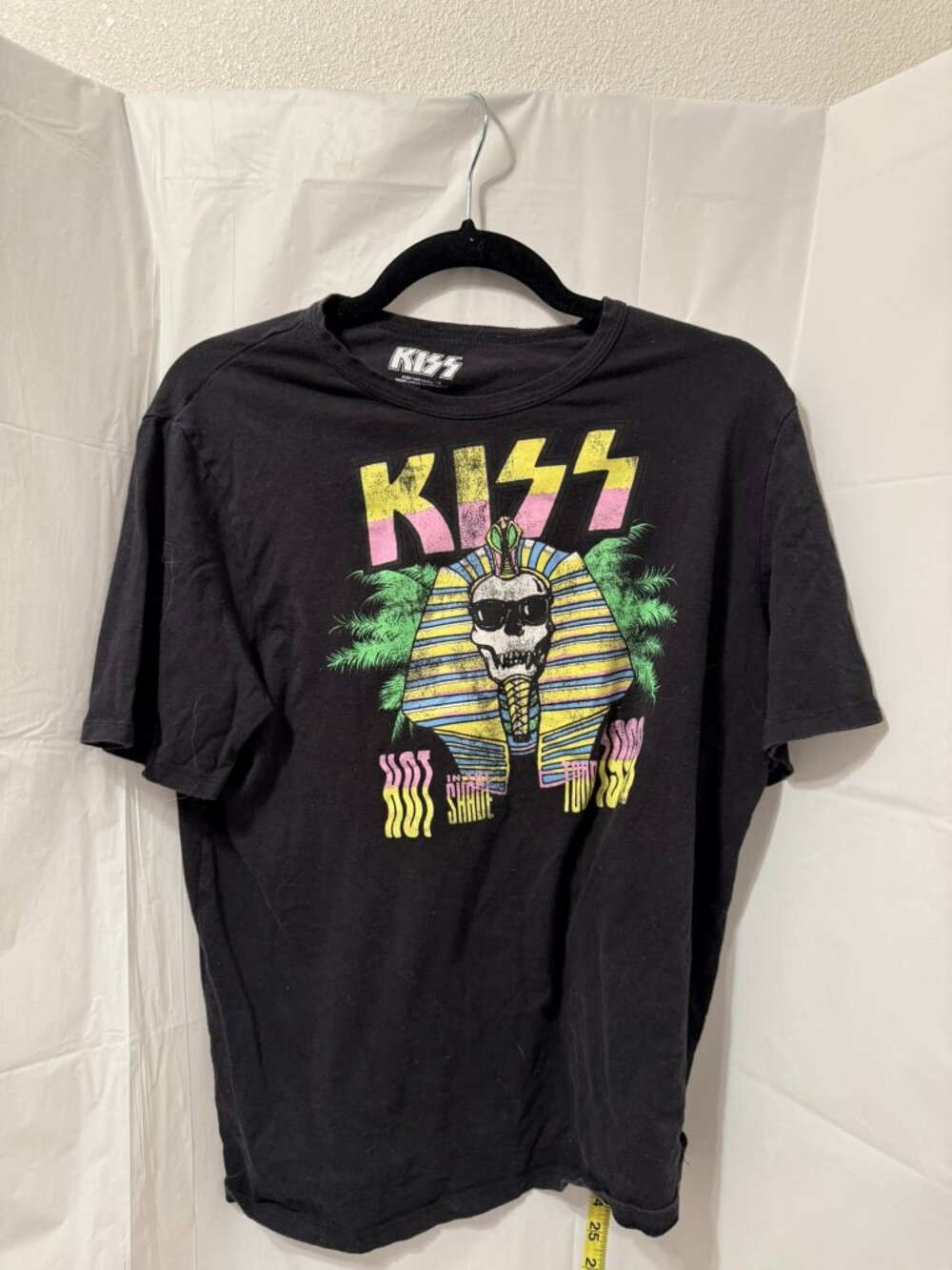 KISS Hot In The Shade Tour Black Graphic T-Shirt S/M